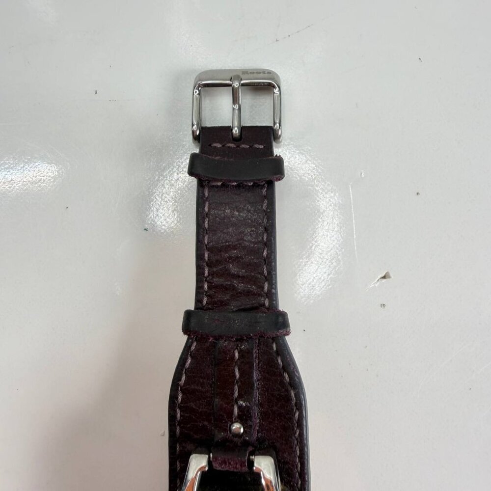 Roots Rectangular Watch – Brown Leather Cuff Style - Picture 9 of 12